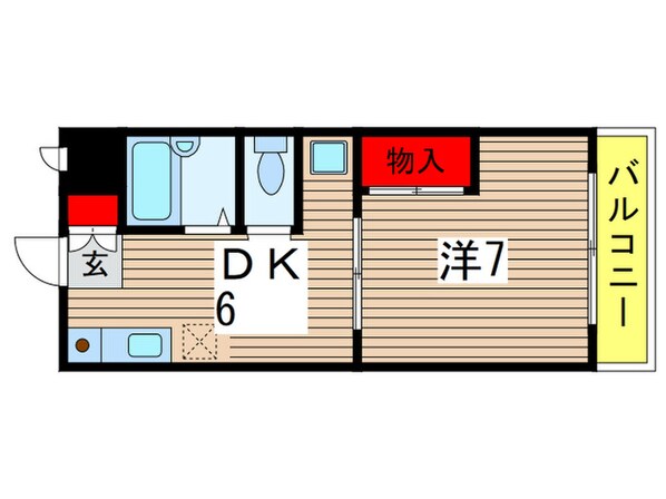 セプティモ稲毛の物件間取画像